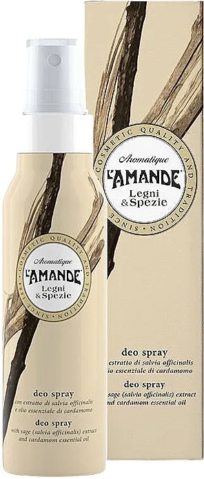 L'Amande Wood &amp; Spices Deo Spray Dezodorans u spreju Drvo i začini
