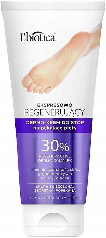 L'biotica Home Spa Derma-krema za stopala protiv ispucalih peta