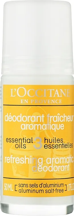 L'Occitane Aromachologie Refreshing Aromatic Deodorant Roll-on dezodorans "Svežina"