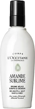 L'Occitane Delightful Almond Hair Body Mist Mist za kosu i telo sa mirisom badema