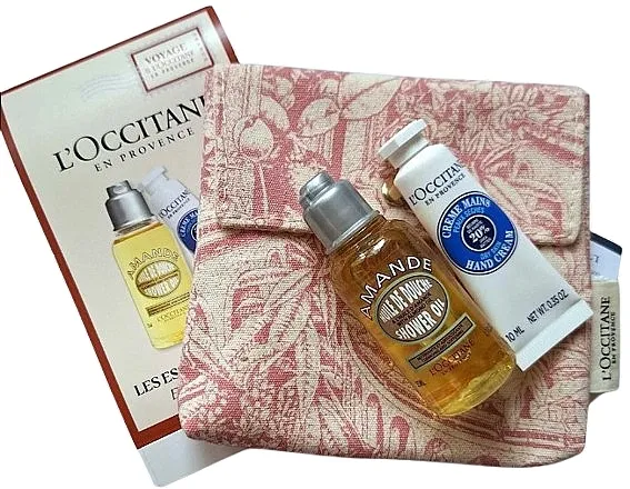 L'occitane En Provence Set (h/cr/10ml+sh/oil/35ml)
