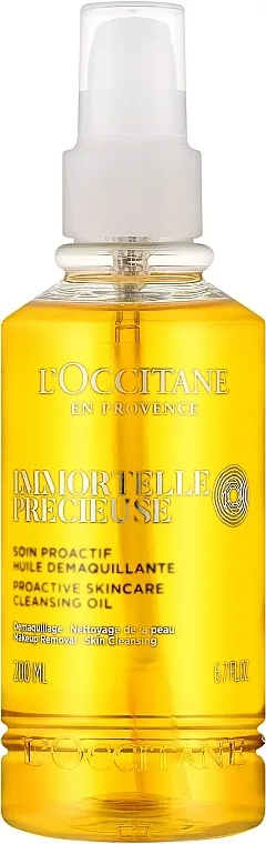 L'Occitane Immortelle Precious Proactive Skincare Cleansing Oil Ulje za skidanje šminke