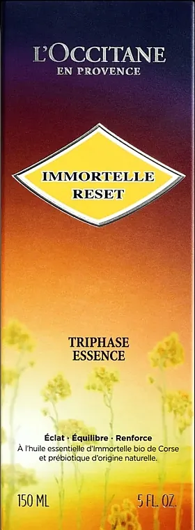 L'Occitane Immortelle Reset Triphase Essence Podmlađujuća trofazna esencija za lice