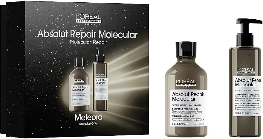 L'Oréal Professionnel Serie Expert Absolut Repair Molecular Meteora (shm/300ml + serum/250ml) Set