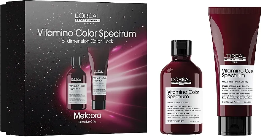 L'Oréal Professionnel Serie Expert Vitamino Color Spectrum Meteora (shm/300ml + cond/200ml) Komplet