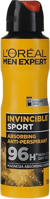 L'Oreal Men Expert Invincible Sport Deodorant 96H Dezodorans-antiperspirant za muškarce