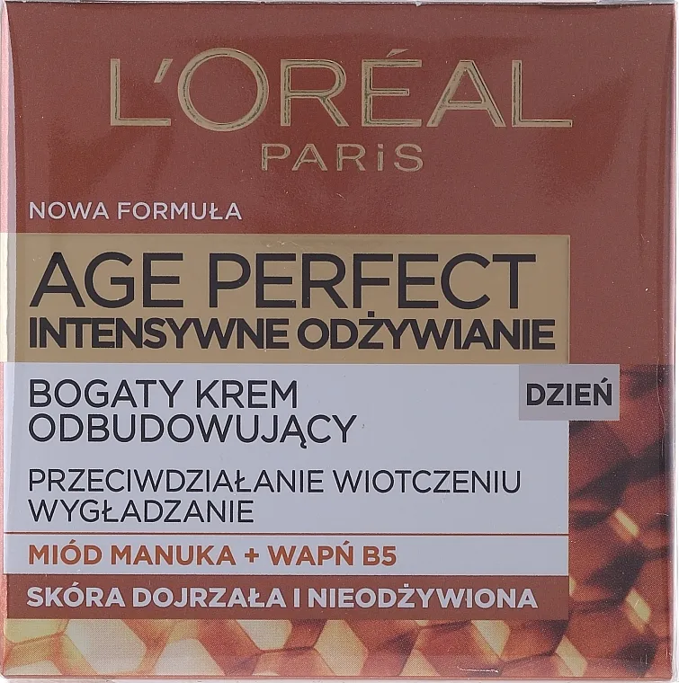 L'Oreal Paris Age Perfect Intensive Nutrition 60+ Regenerating Day Cream Dnevna krema za lice