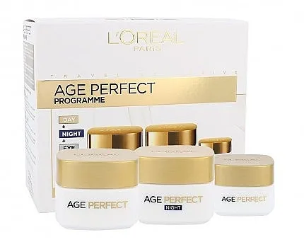 L'Oreal Paris Age Perfect Programme (d/cr/50ml + n/cr/50ml + eye/cr/15ml) Set