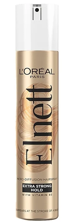 L'Oreal Paris Elnett Micro-Diffusion Hairspray Extra Strong Hold Lak za kosu sa veoma jakim učvršćivanjem sa mikro-difuzorom