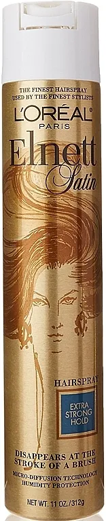 L'Oreal Paris Elnett Satin Extra Strong Hold Hairspray Sprej za kosu