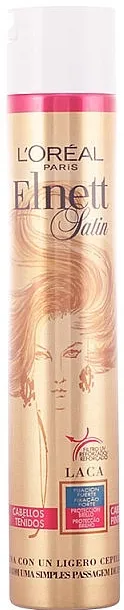 L'Oreal Paris Elnett Satin Hairspray Extra Strong Hold Color-Treated Hair Sprej za kosu