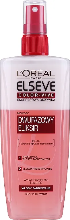 L'Oreal Paris Elseve Color Vive Conditioner Ekspres regenerator "Dvostruki eliksir" za farbanu kosu