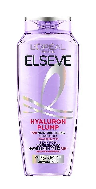 L'Oreal Paris Elseve Hyaluron Plump Šampon-filer s hijaluronskom kiselinom za kosu kojoj je potrebna vlažnost i volumen