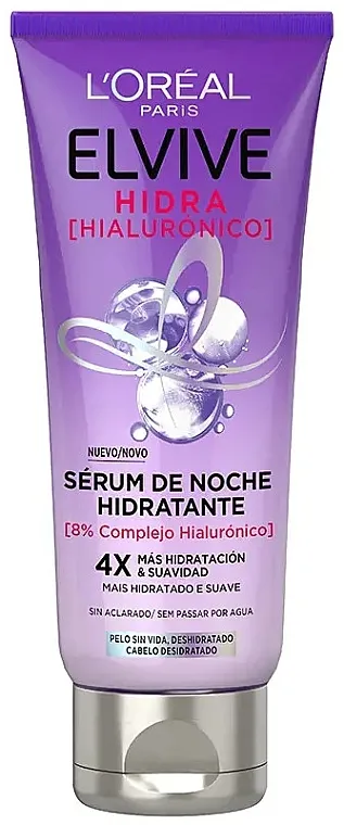 L'Oreal Paris Elvive Hidra Hyaluronic Moisturizing Night Serum Noćni hidratantni serum za kosu