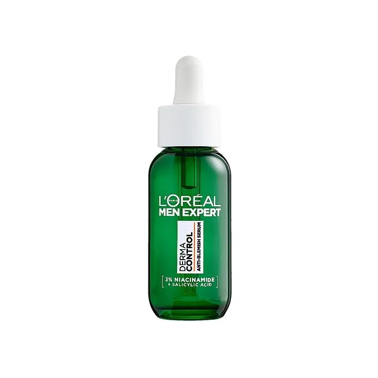 L'Oreal Paris Men Expert Derma Control Anti-Blemish Serum Serum protiv nesavršenosti sa niacinamidom
