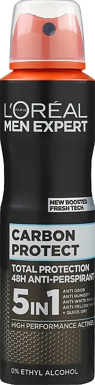 L'Oreal Paris Men Expert Dezodorans-antiperspirant "Carbon protection"