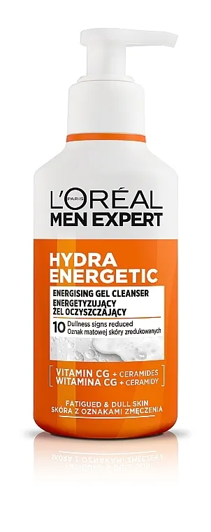 L'Oreal Paris Men Expert Hydra Energetic Energising Gel Cleanser Gel za umivanje lica