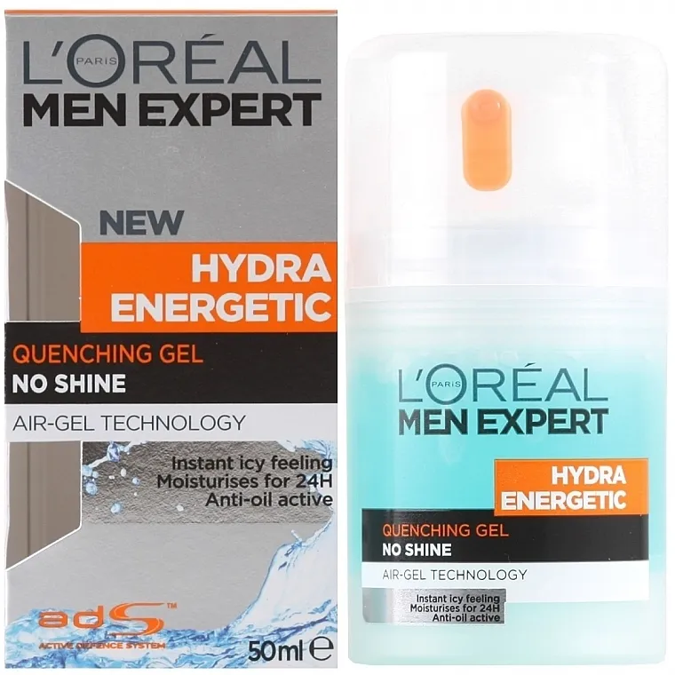 L'Oreal Paris Men Expert Hydra Energetic Moisturizer Quenching Gel Gel poslije brijanja