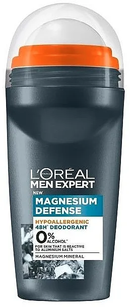 L'oreal Paris Men Expert Magnesium Defence Deo Roll-on Kuglični dezodorans