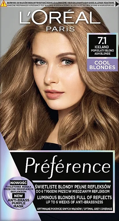 L'Oreal Paris Preference Cool Blondes Boja za kosu