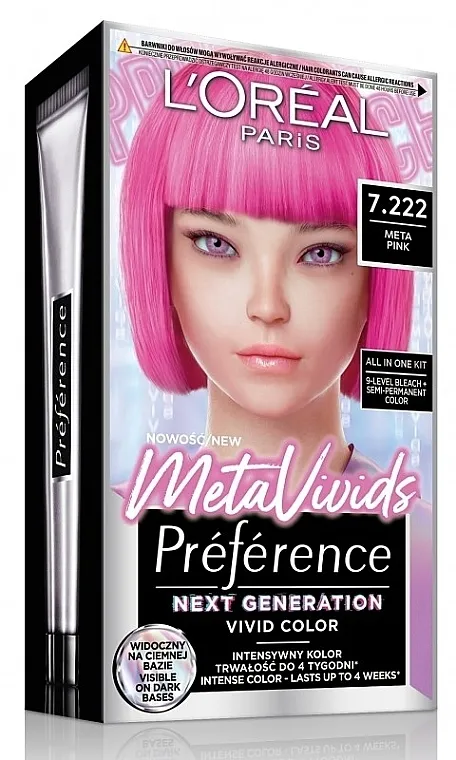 L'Oreal Paris Preference Vivid Color MetaVivids Farba za kosu