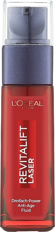 L'Oreal Paris Revitalift Laser Triple Action Age-Correcting Fluid Regenerativni anti-age fluid dubokog dejstva sa hijaluronskom kiselinom i pro-retinolom
