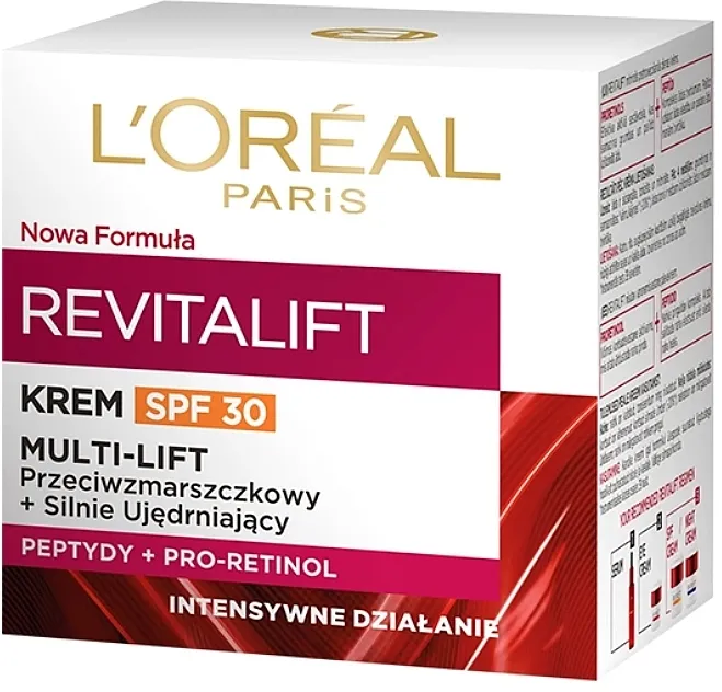 L'Oreal Paris Revitalift Multi-Lift Krema protiv bora za lice Multi-Lift sa SPF 30