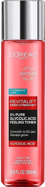 L'Oreal Paris Revitalift Piling tonik s glikolnom kiselinom za sve tipove kože lica, uključujući i osjetljivu