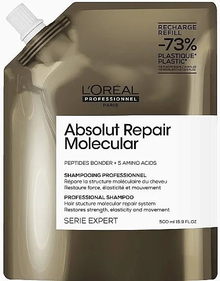 L'Oreal Professionnel Serie Expert Absolut Repair Molecular Shampoo (uzupełnienie) Profesionalni šampon za molekularno obnavljanje strukture oštećene kose