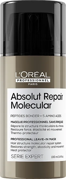 L'Oreal Professionnel Serie Expert Absolut Repair Molecular Leave-In Mask Profesionalna multifunkcionalna maska za molekularnu regeneraciju oštećene strukture kose bez ispiranja
