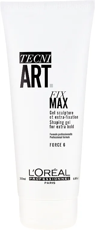 L'Oreal Professionnel Tecni-Art Fix Max Shaping Gel Force 6 Gel za strukturiranje kose izuzetno jakog učvršćivanja