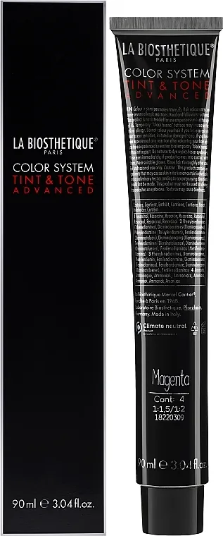 La Biosthetique Color System Tint and Tone Advanced Professional Use Boja za kosu