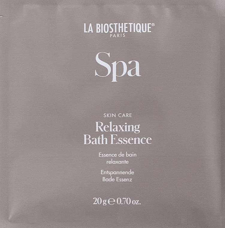 La Biosthetique Spa Relaxing Bath Essence Opuštajuća esencija za kupanje