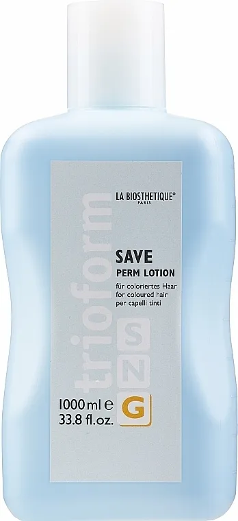La Biosthetique TrioForm Save G Professional Use Losion za nježnu trajnu obojenu kosu