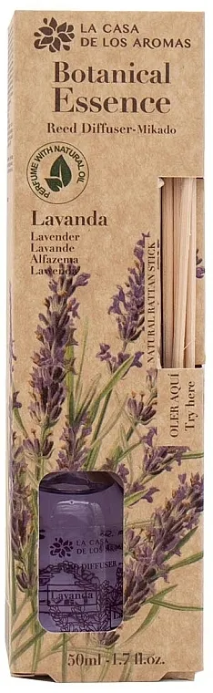 La Casa de Los Aromas Botanical Essence Reed Diffuser Lavender Aroma difuzor "Lavanda"