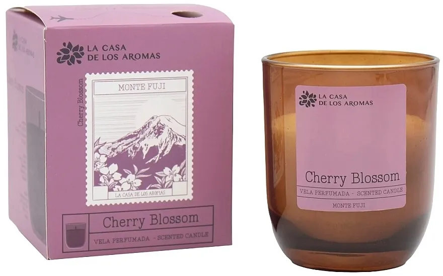 La Casa de Los Aromas Cherry Blossom Scented Candle Mirisna sveća Trešnjin cvet