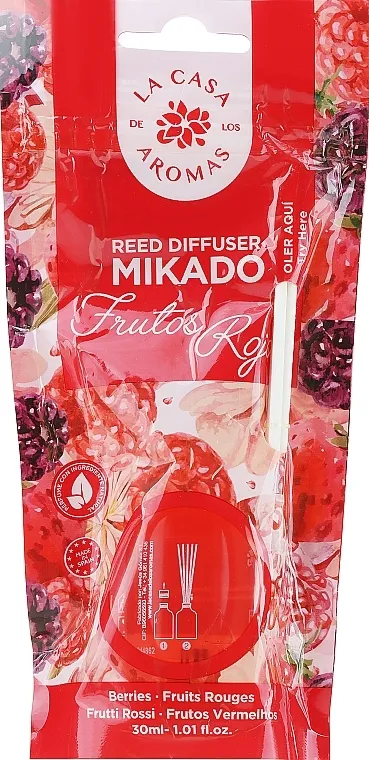 La Casa de Los Aromas Mikado Reed Diffuser Aroma difuzor "Šumsko voće"