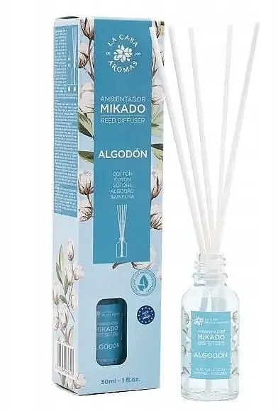La Casa de Los Aromas Mikado Reed Diffuser Mirisni difuzor Pamuk