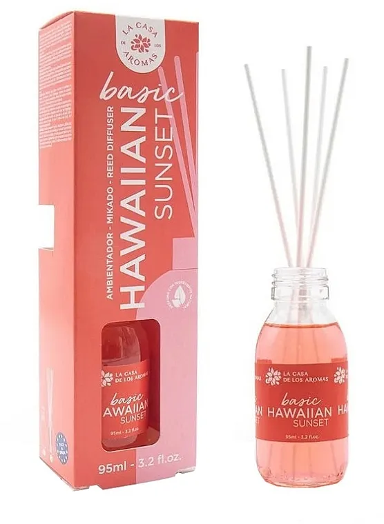 La Casa De Los Reed Diffuser Hawaiian Sunset Aroma difuzor "Grejpfrut i bergamot"