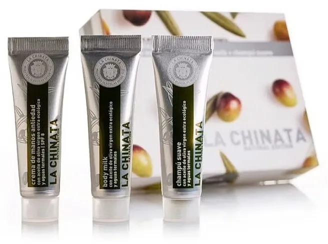 La Chinata Miniature Gift Pack (h/cr/15ml + b/milk/15ml + shm/15ml) Set