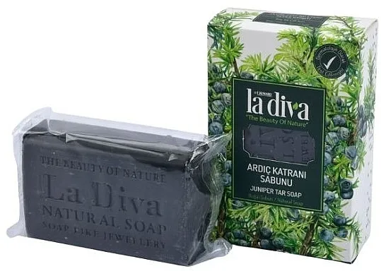 La Diva Juniper Tar Soap Prirodni sapun "Smola od smreke"