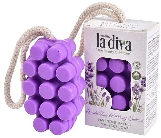 La Diva Lavender Bath &amp; Massage Soap Masazni sapun sa lavandom