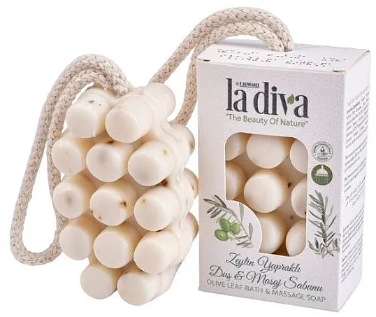 La Diva Olive Leaf Bath &amp; Massage Soap Masažni sapun sa ekstraktom listova masline
