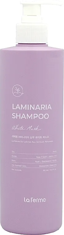 La Ferme Laminaria šampon Beli Mošus Šampon za kosu