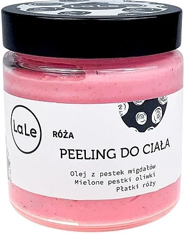 La-Le Body Peeling Piling za telo s ružom