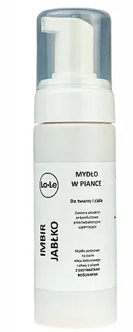 La-Le Facial Cleansing Paste Penušavi sapun za lice i telo "Jabuka-đumbir"