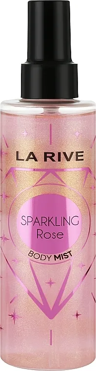 La Rive Sparkling Rose Shimmer Mist Glitter sprej za tijelo