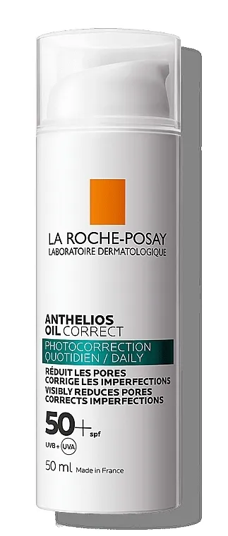 La Roche-Posay Anthelios Oil Correct Krema za sunčanje za lice, SPF50+