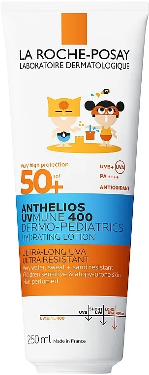 La Roche-Posay Anthelios UV Mune 400 Lotion Dečiji losion za zaštitu lica i tela od sunca SPF50+