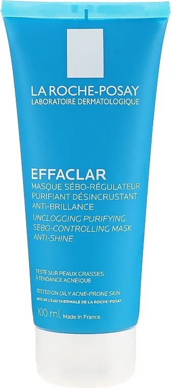 La Roche-Posay Effaclar Unclogging Purifying Sebo-Controlling Mask Anti-Shine Maska za čišćenje i regulaciju sebuma